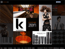 Tablet Screenshot of coiffurezen.be